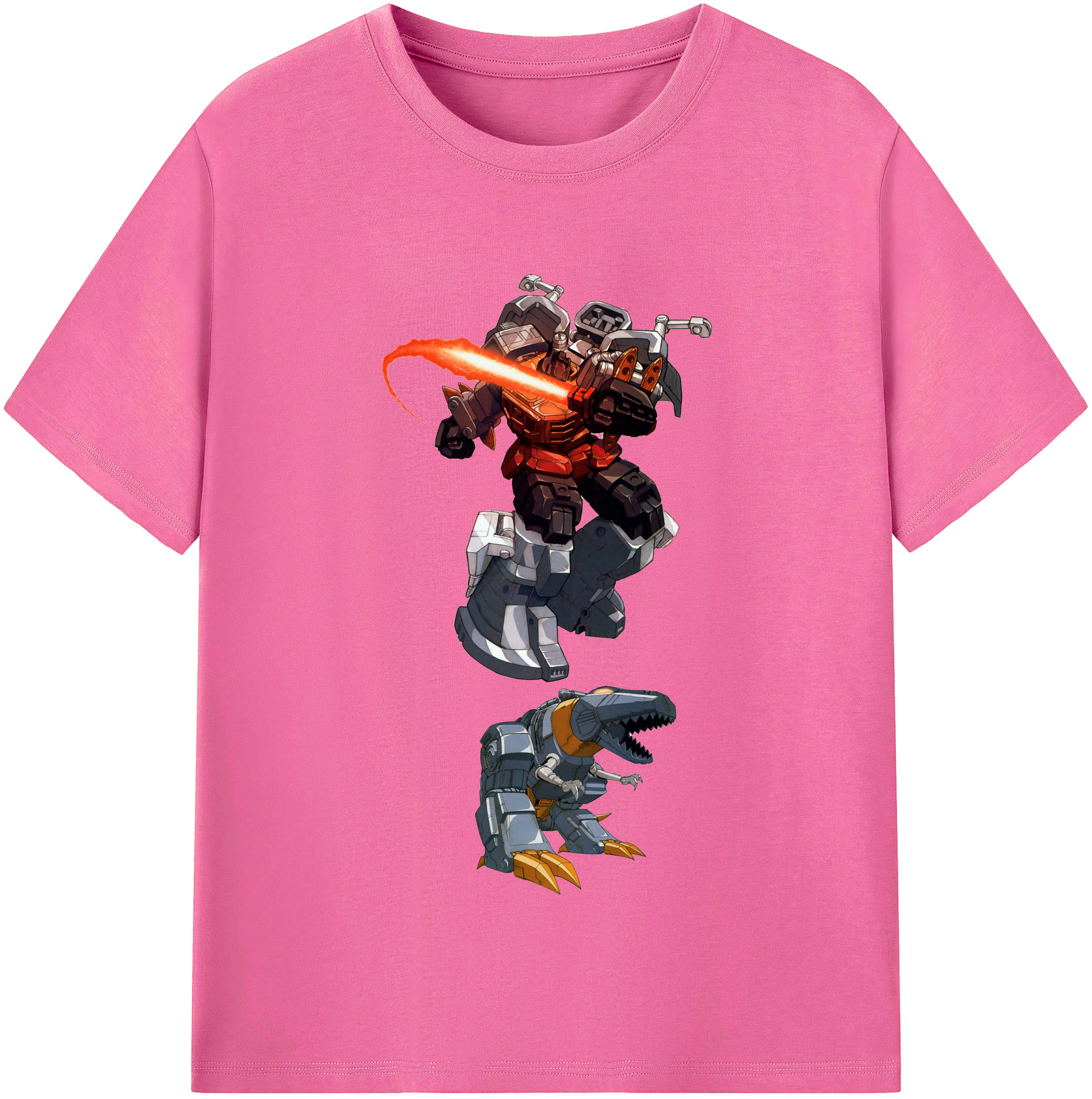 （画像用）  レディースカジュアルプリントTシャツ（綿100％）